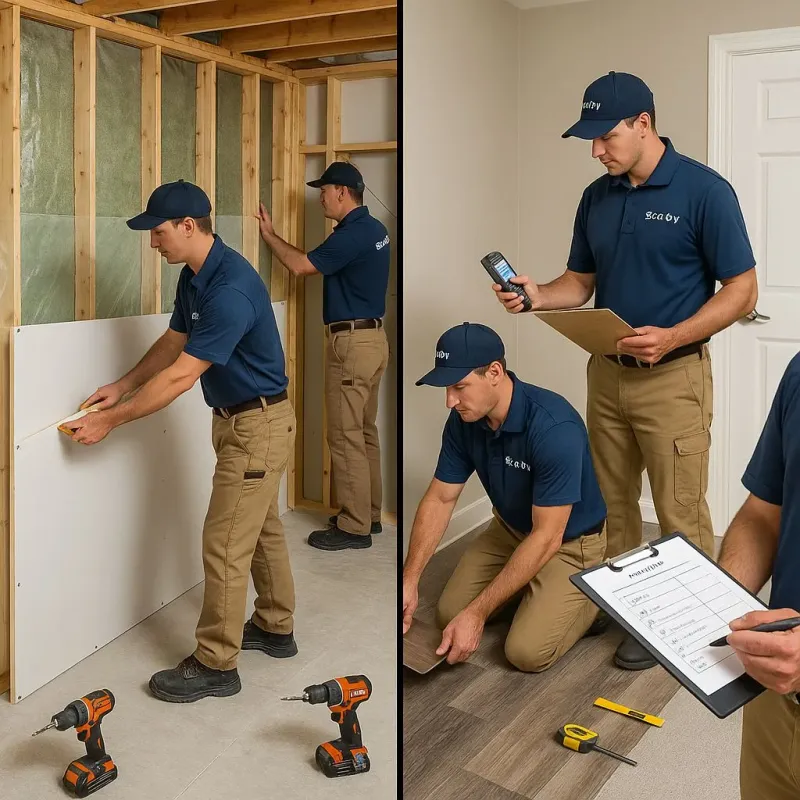 Repairs and Reconstruction process in Fairton, NJ